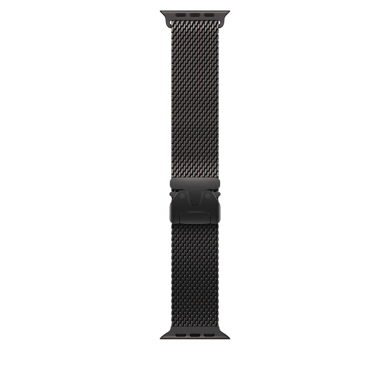 49MM Black Titanium Milanese Loop - Small