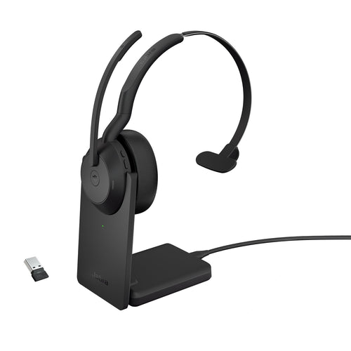 Jabra EVOLVE2 55 Headphones Wireless And Alámbrico Diadema Bluetooth Base Charging Black 25599-899-989 — image 1