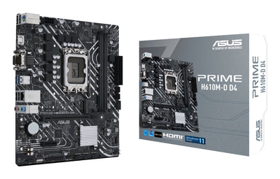 ASUS Motherboard Prime H610M-D D4 Socket 1700 microATX — image 1