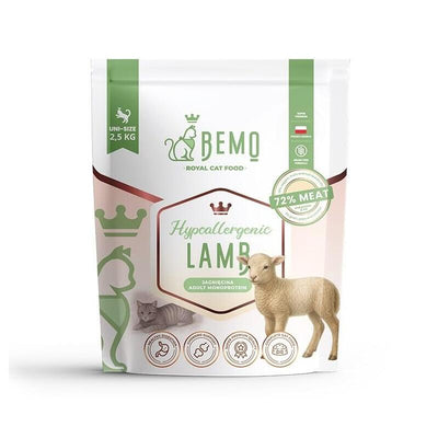 Bemo Cat Hypoallergenic – Comida Mascotas Sucha Gato Z Jagniecina 2,5KG — image 1