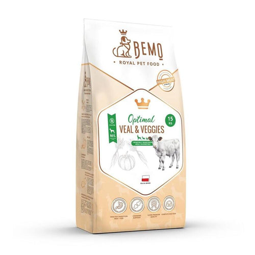 Bemo Comida Mascotas Sucha Optimal Veal With Veggies - Ternera Z Warzywami Medium/Large 15KG — image 1