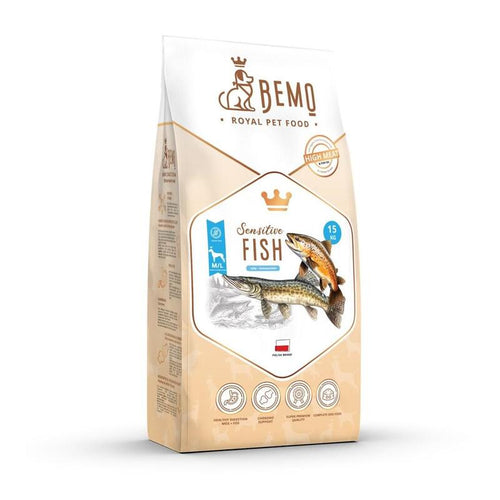 Bemo Comida Mascotas Sucha Sensitive Fish - Ryba Medium/Large 15KG — image 1