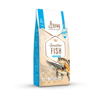 Bemo Comida Mascotas Sucha Sensitive Fish - Ryba Medium/Large 3KG — image 1
