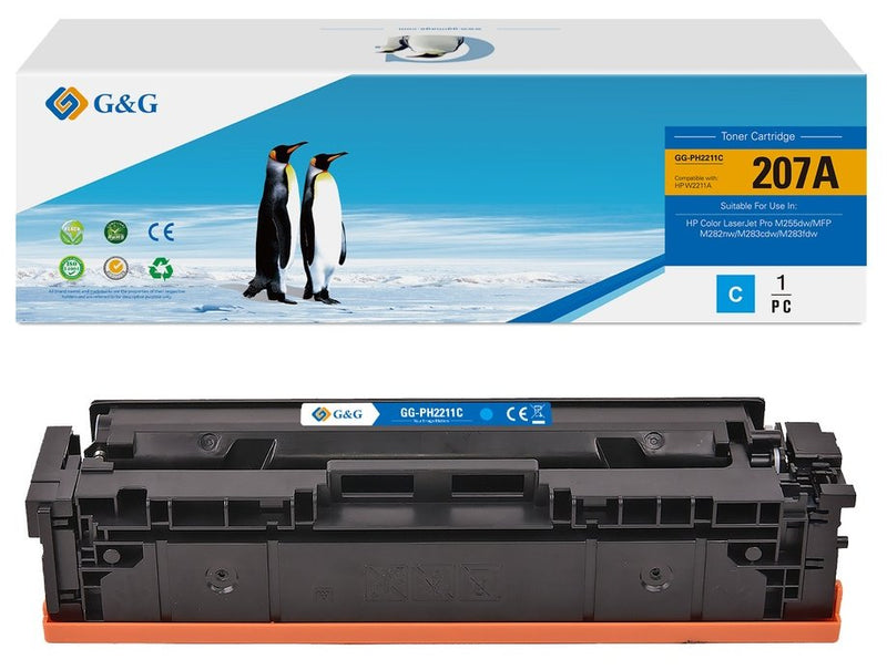 G&g Toner Compatible With HP 207A W2211A