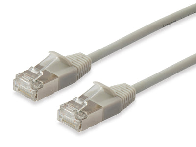 Equip Patchkabel Slim RJ45 S/FTP CAT.6A/10GS 5.00M Beige — image 1