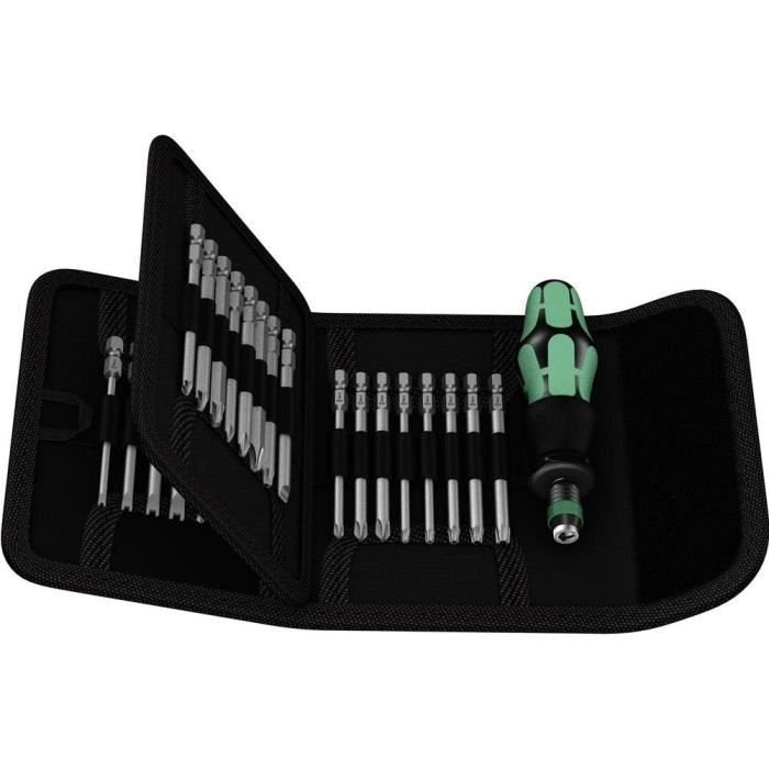 Wera Kraftform Kompakt 62 Set Screwdriver Combinado