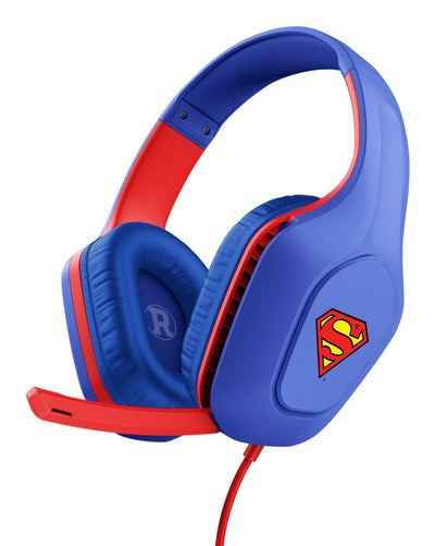 Trust Headphones Gxt 415SM Zirox Alámbrico Diadema Set Blue Red — image 1