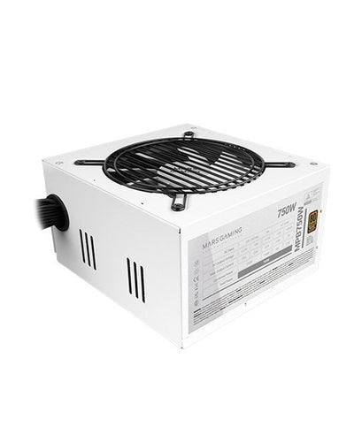 Mars Gaming Power Supply Tacens 750W Certificacion 80 + Bronze Pfc Activo Vent. 12CM White — image 1