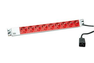 Bachmann Power Strip 19 Alu, 9VÍAS, UPS 3,0M, Without Switch — image 1