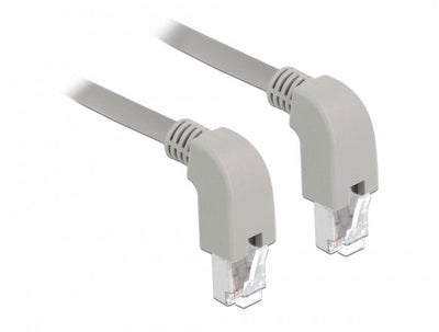 Delock Network Cable RJ45 CAT.6A S FTP Abajo Angulado 2M — image 1