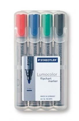 Staedtler Marker Rotafolios Lumocolor Box 4UDS