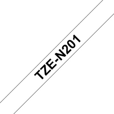 Brother Tape No Laminated Blano/Black 3,5MM — image 1