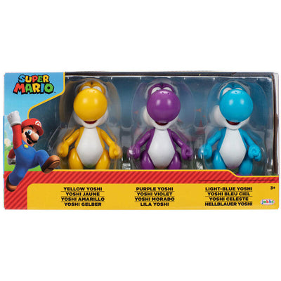 Blister 3 Figuras Yoshi Super Mario Bros 10CM — image 1