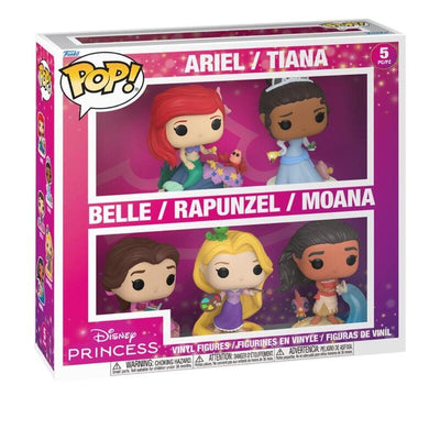 Blister 5 Figuras Pop Disney Princesas — image 1