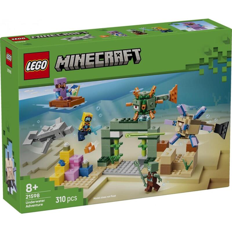 Bloques Minecraft 21598 Podwodna Przygoda
