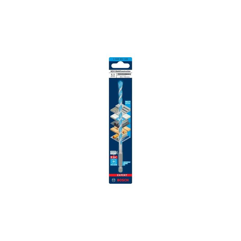 Bosch Professional Expert HEX-9 Ø 6,5MM, Length Útil 90MM 2608902349