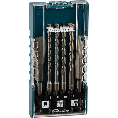 Makita Drill Bit E-15746 Sds-plus Bohrer- /Meissel Set 6-TLG. — image 1
