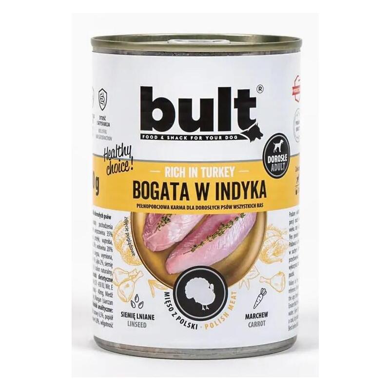 Bult Rich In Turkey - Comida Húmeda Perros - 800G
