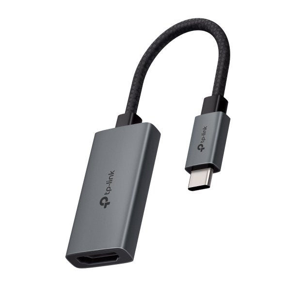 TP-Link Converter HDMI 4K 60HZ UA520C HDMI Female USB Type-c Male 10CM Grey