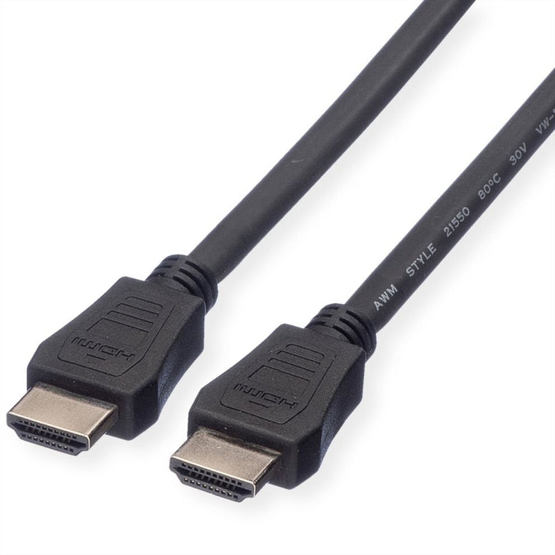 Value HDMI High Speed Cable With Ethernet, Lsoh, Black 7,5M