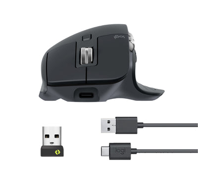 Logitech Mouse Wireless Mx Master 3S Graphite 910-006559 — image 1