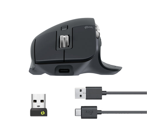 Logitech Mouse Wireless Mx Master 3S Graphite 910-006559 — image 1