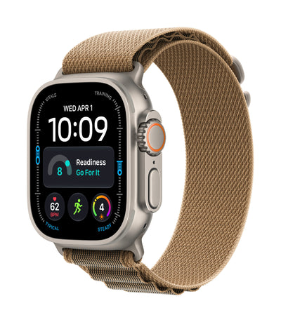 Apple Watch Ultra 4 49MM Titanio Natural Sí Watch Smart With Loop Alpine Desierto Size Band S 64GB LTE Wi-Fi 4 — image 1