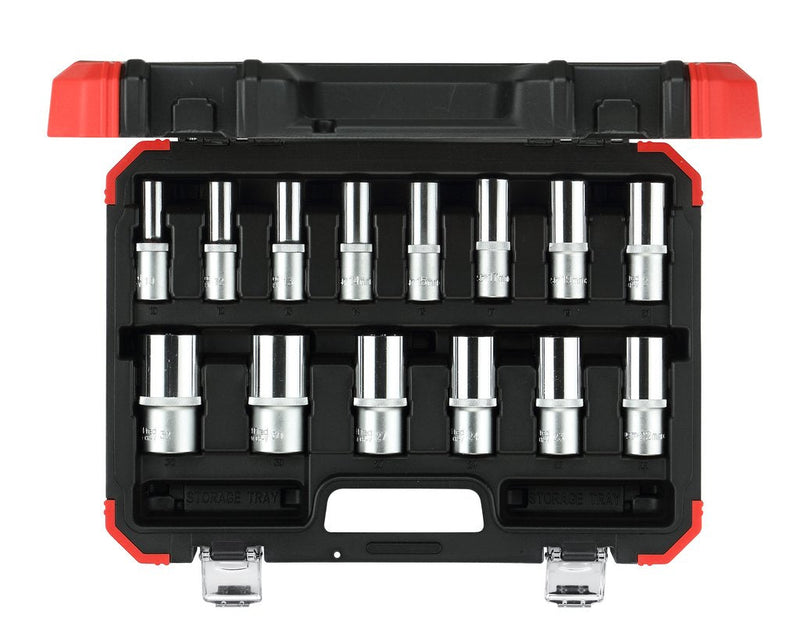 Gedore Set Of Keys Tubo 1/2, 14 Pieces