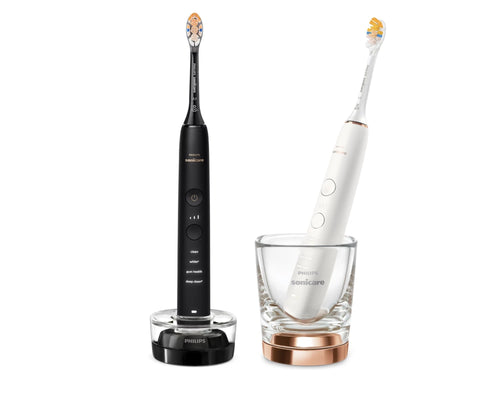 Philips Sonicare Diamondclean HX9914/69 Brush Eléctrico Teeth Adulto Brush Dental Sónico Black Oro, Pink — image 1