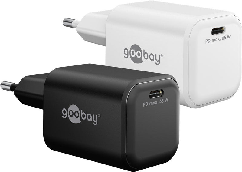 Goobay Fast Charger USB-C Pd GaN Nano 65W Black 79155