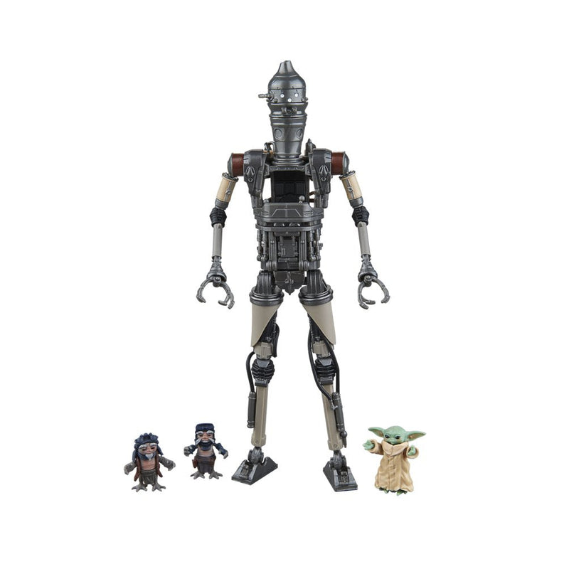 Hasbro Figure Star Wars: The Mandalorian The Black Series Ig 12 & Grogu