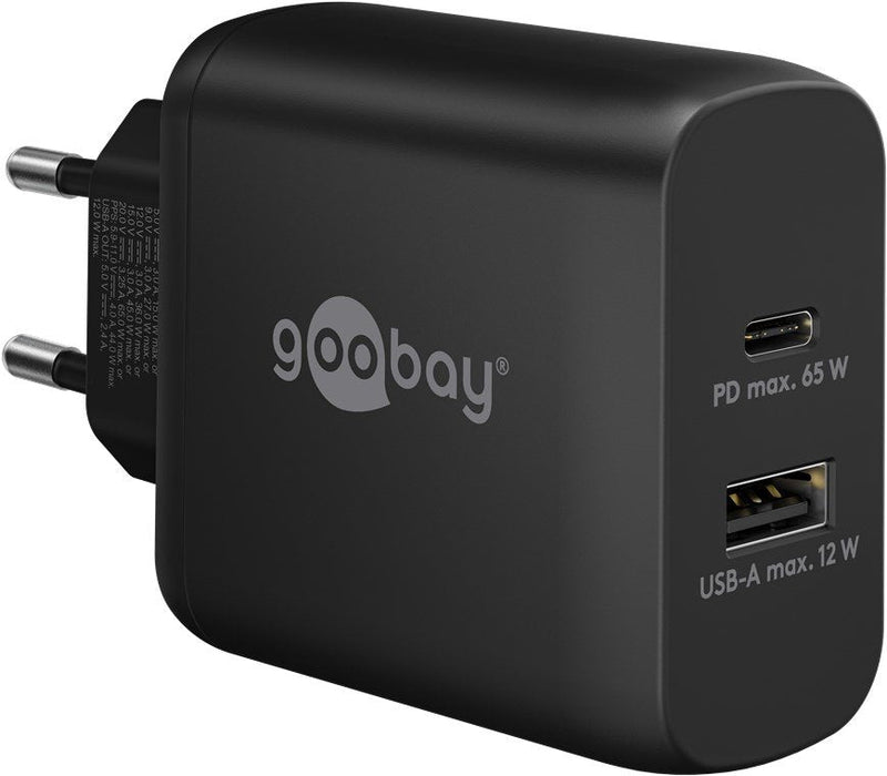 Goobay Wall Charger 65409 Black