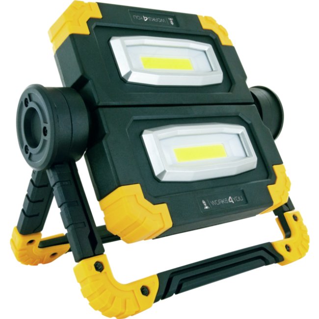 Schwaiger LED Multifunktions-foco 2X500 Lumen Yellow
