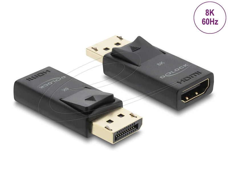 Delock Aktiver DisplayPort 1.4A HDMI Adapter 8K With Hdr Función