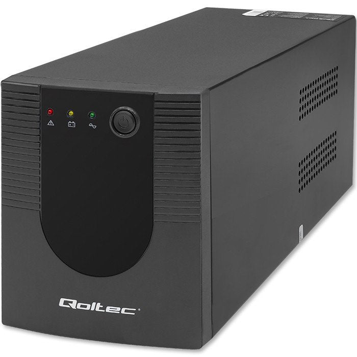 Qoltec 53776 Uninterruptible Power Supply Line Interactive Monolith 1500VA 900W
