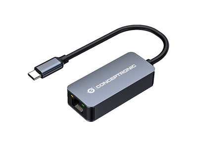 Conceptronic Adapter USB-C - RJ45 10 100 1000 2500 0.15M — image 1