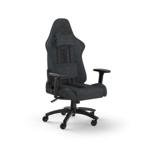 Corsair Chair Gaming TC100 Relaxed Leatherette Fabric Grey/Black CF-9010052-WW — image 1