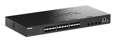 28-PORT Gigabit Sfp Stackable Smart Managed Switch With 4 X 10G Sfp + Ports - 24 X Sfp Ports - 4 X 10G Sfp + P — image 1