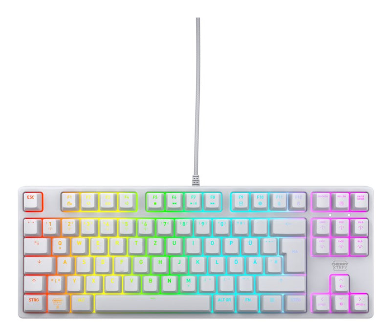 Cherry Xtrfy K4V2 Keyboard RGB Wired Mx Red Tkl 80% Wss