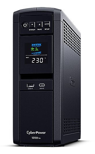 Cyberpower UPS Line Interactive CP1350EPFCLCD 1350VA-810W 6 Salidas Formato Tower