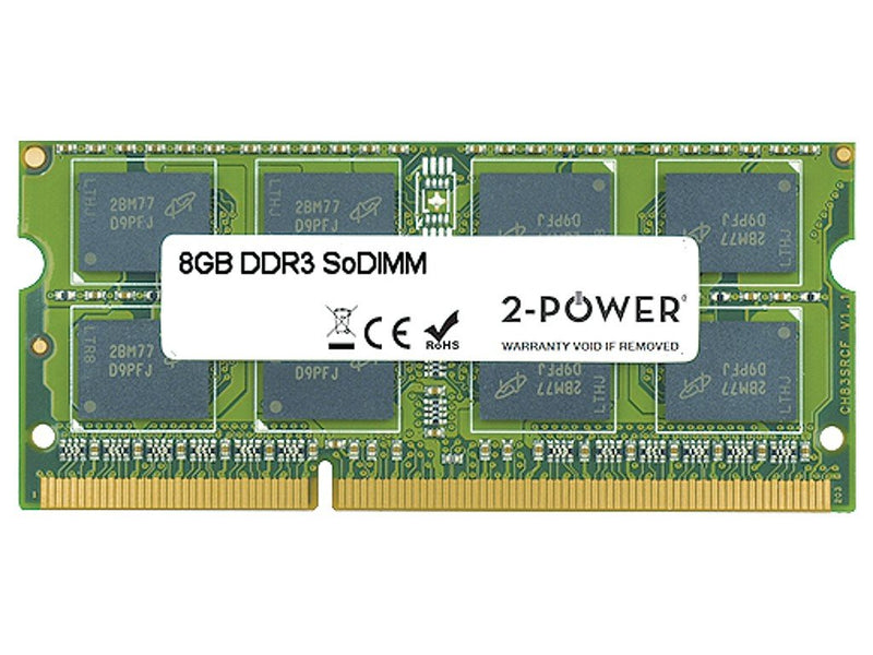 2-POWER Memory SODIMM 8GB Multispeed 1066 1333 1600MHZ SODIMM 2P-IN3V8GNAJKXLV