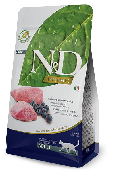 Farmina N&d Prime Cat Lamb & Blueberry Adult 1,5KG — image 1