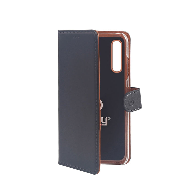 Celly WALLY835 Case For Galaxy A70 17CM (6.7) Book Black