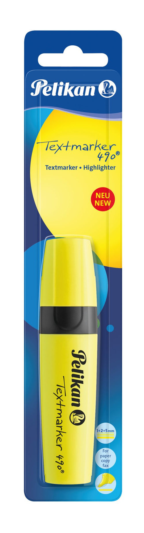 Pelikan Subrayador 490/B Leuchtgelb 1 St Blister — image 1