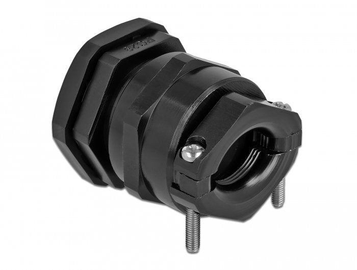 Delock Prensaestopas PG29 With Alivio Voltage And Protection Contra Dobleces Black
