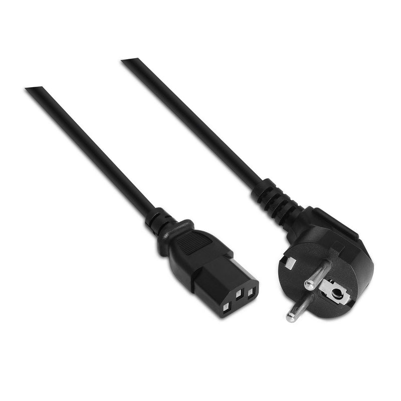 Aisens Cable Power CPU - CEE7/M-C13/H - 10M - 100% Cobre Puro AWG18 - Black