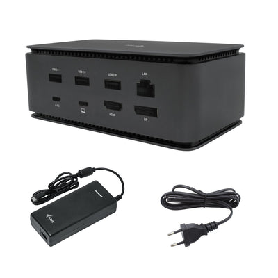 I-tec Metal USB4 Docking Station Dual 4K HDMI DP With Power Delivery 80W + Universal Charger 112W — image 1