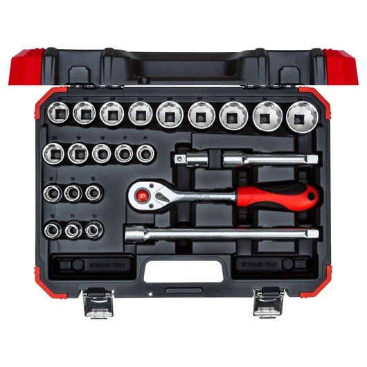 Gedore Set Of Keys Tubo 1/2, 24 Pieces