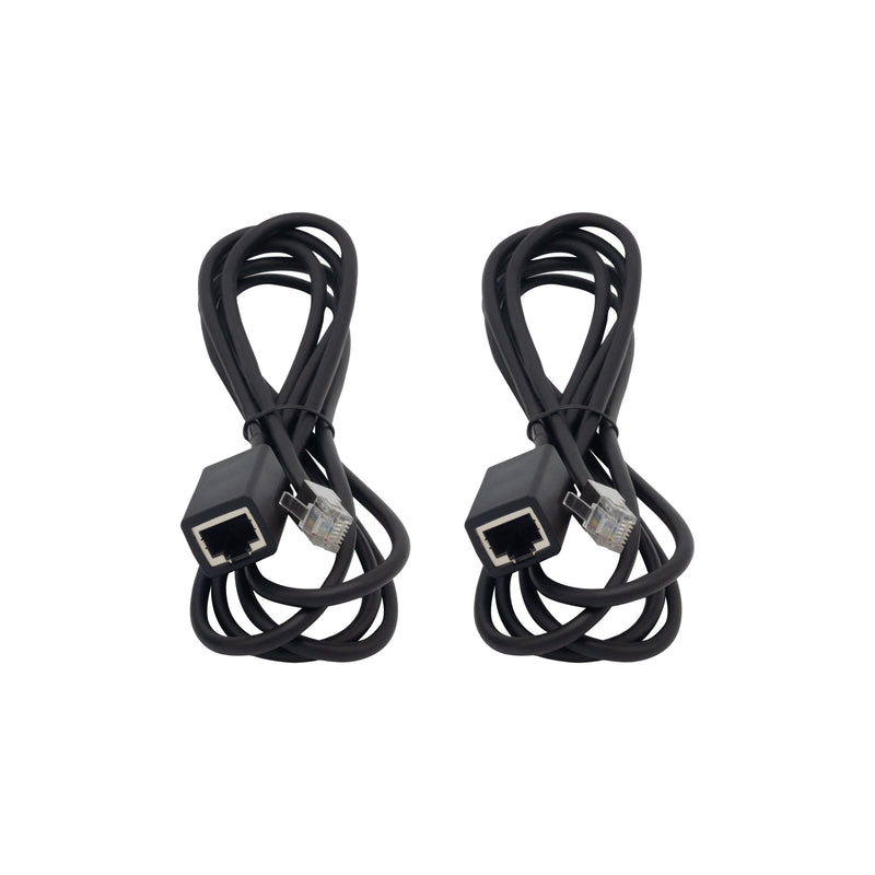 HP Poly Studio X50/X52/X70/USB Expansion Microphone Cable Extender Pack Black