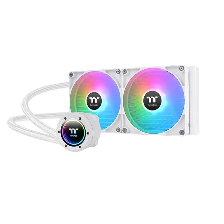 Thermaltake Refrigeración TH280 V2 ARGB Sync All-in-one Liquid Cooler Snow Edition, White
